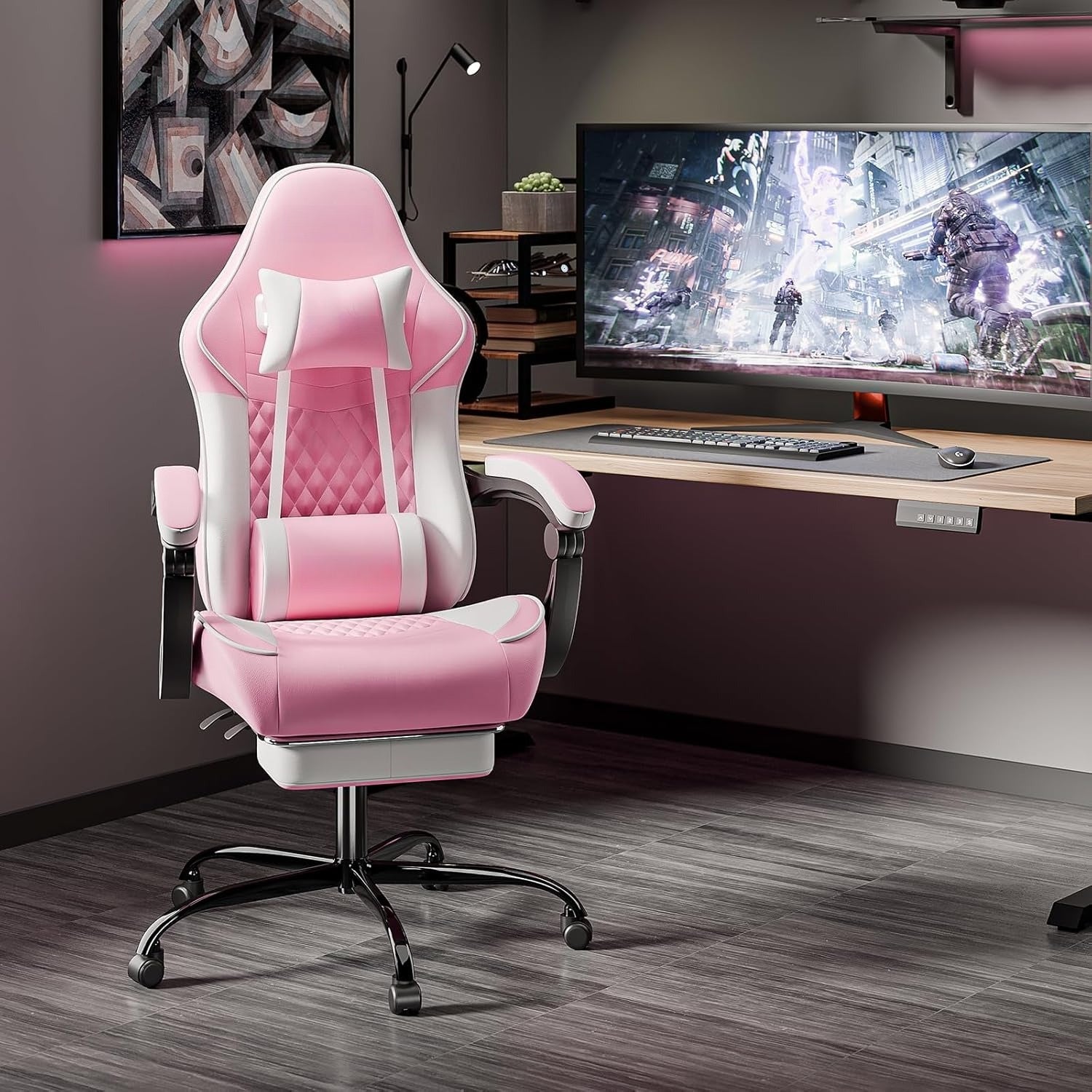Massage Ergonomic Gaming Chair