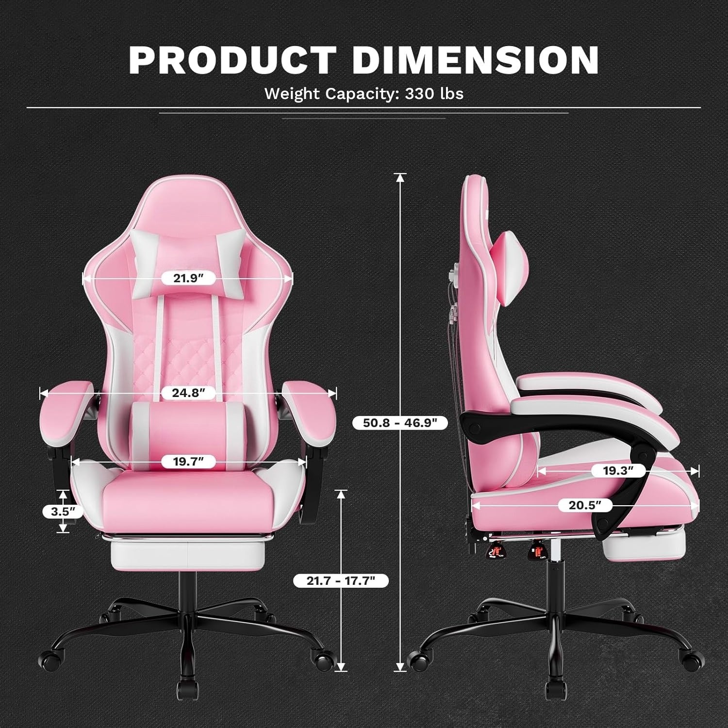 Massage Ergonomic Gaming Chair