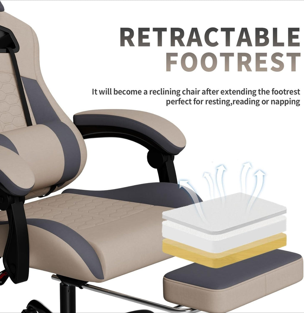 Massage Ergonomic Gaming Chair