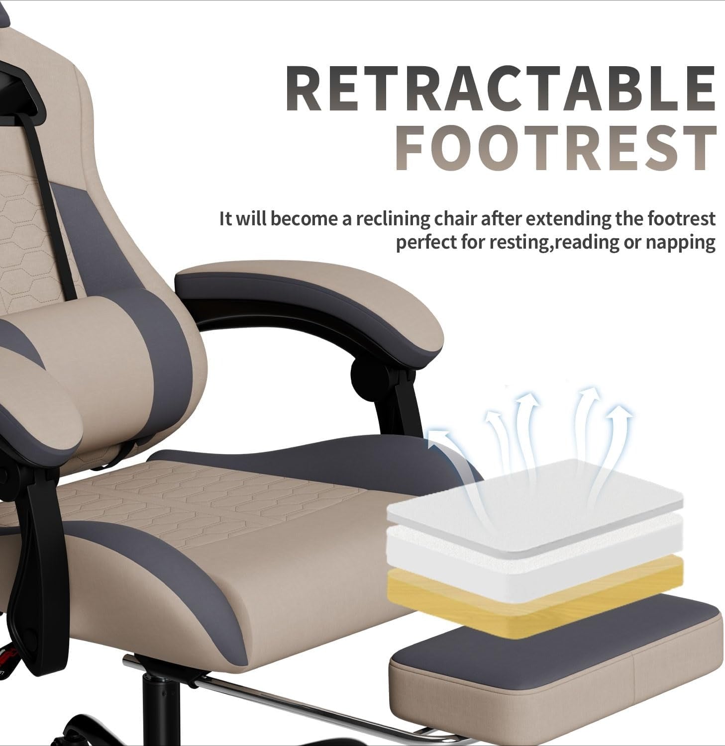 Massage Ergonomic Gaming Chair