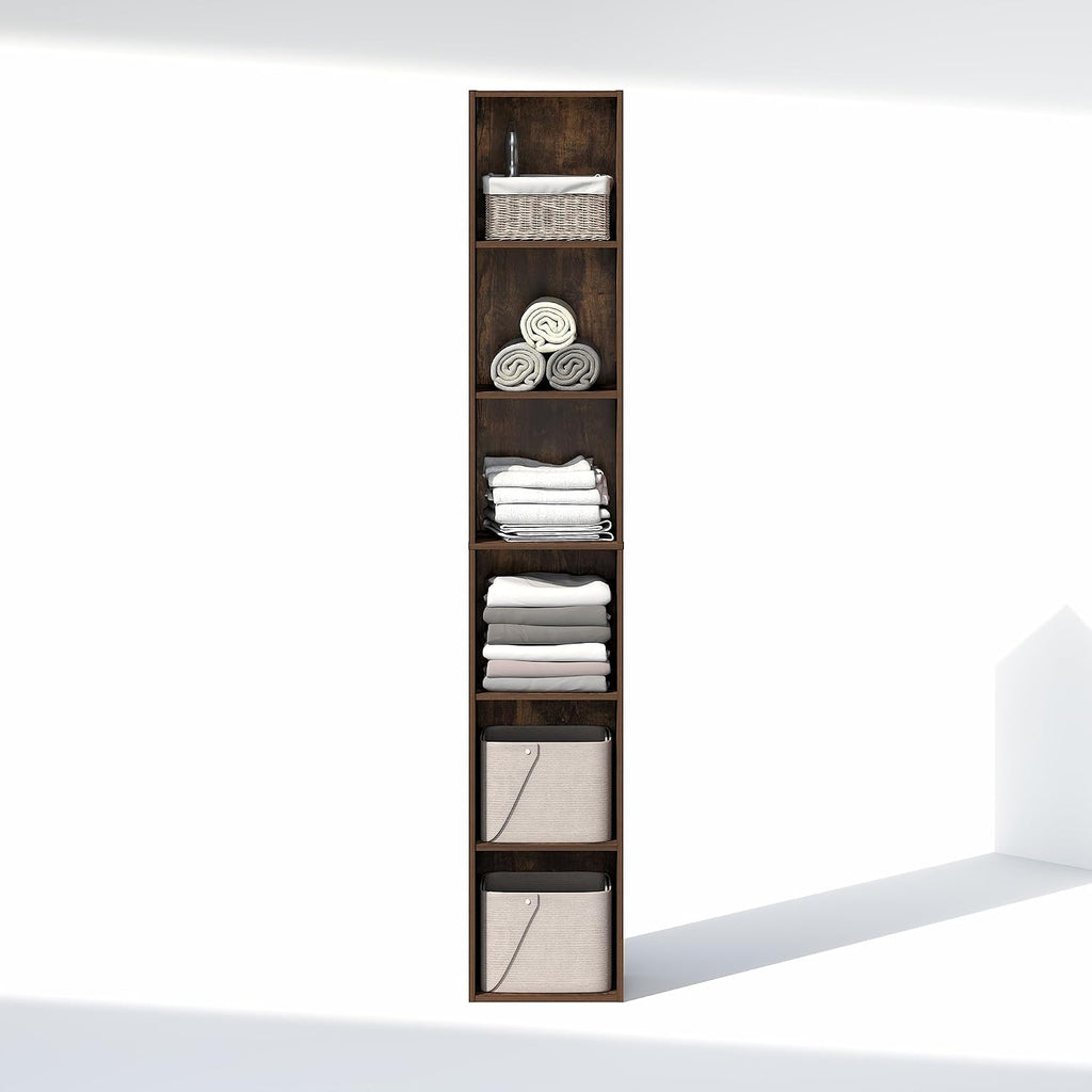 6-Tier Open Shelf Closet Organizer