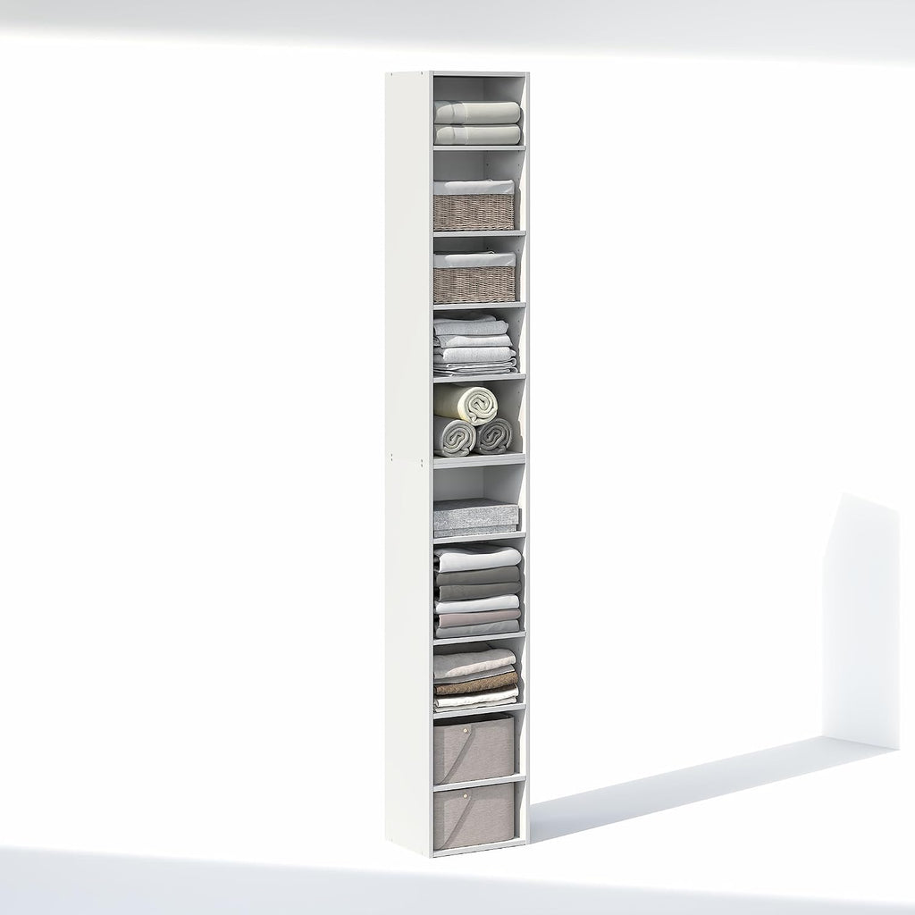 10-Tier Wide Open Closet Organizer