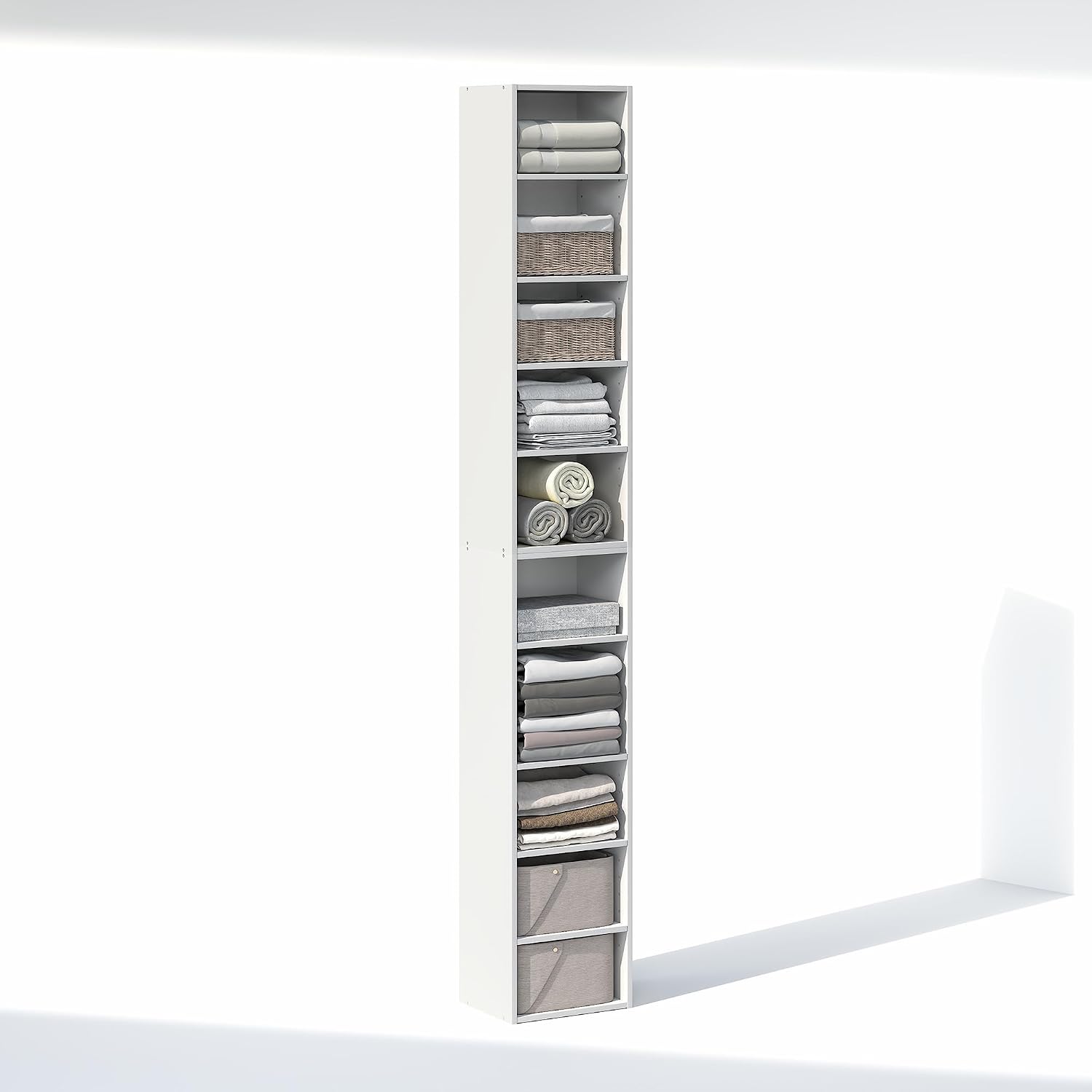 10-Tier Wide Open Closet Organizer