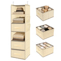 6-Shelf Hanging Closet Organizer