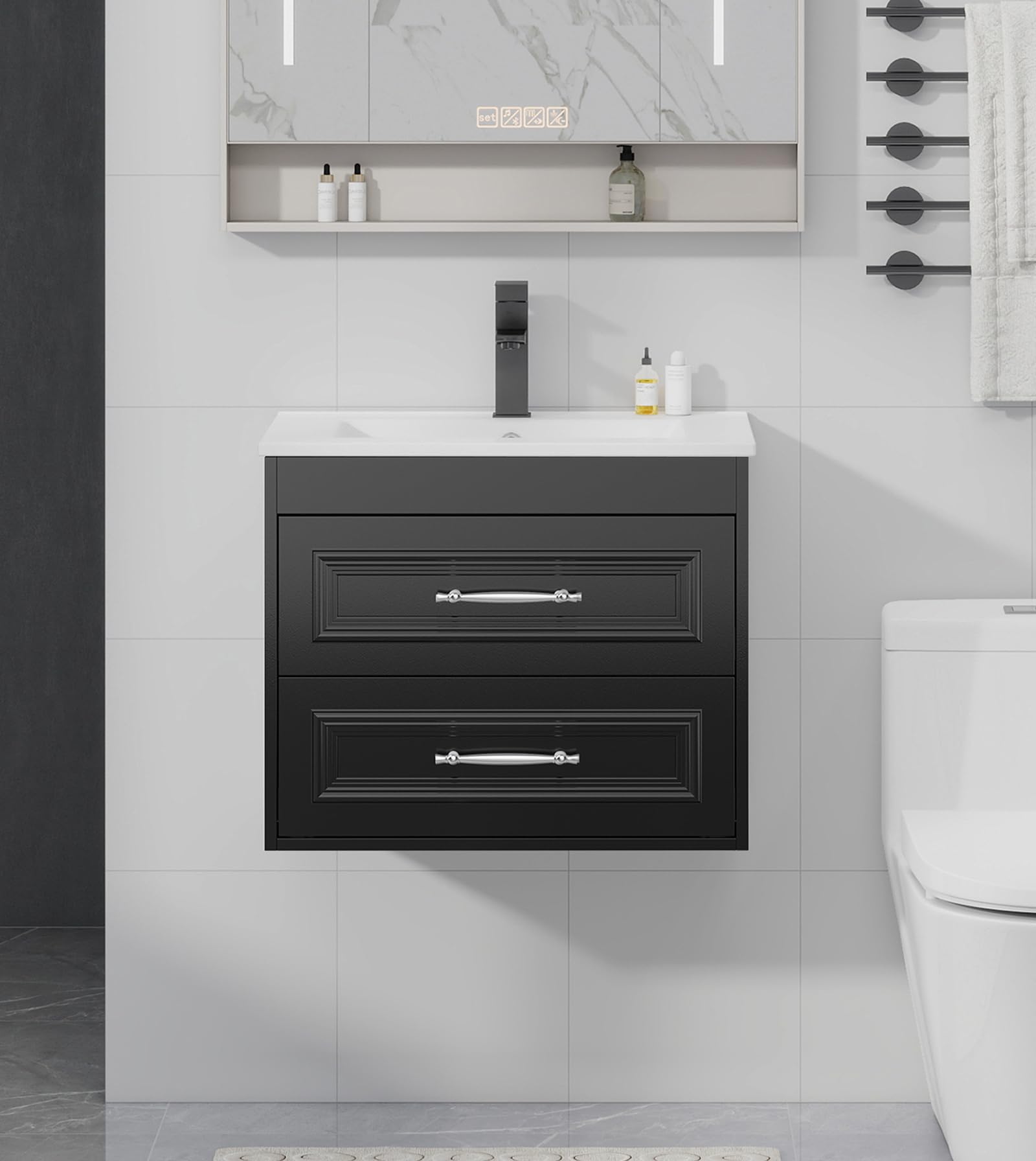Soft Drawer Wall Floating Vanity