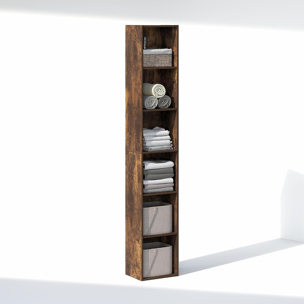 6-Tier Open Shelf Closet Organizer