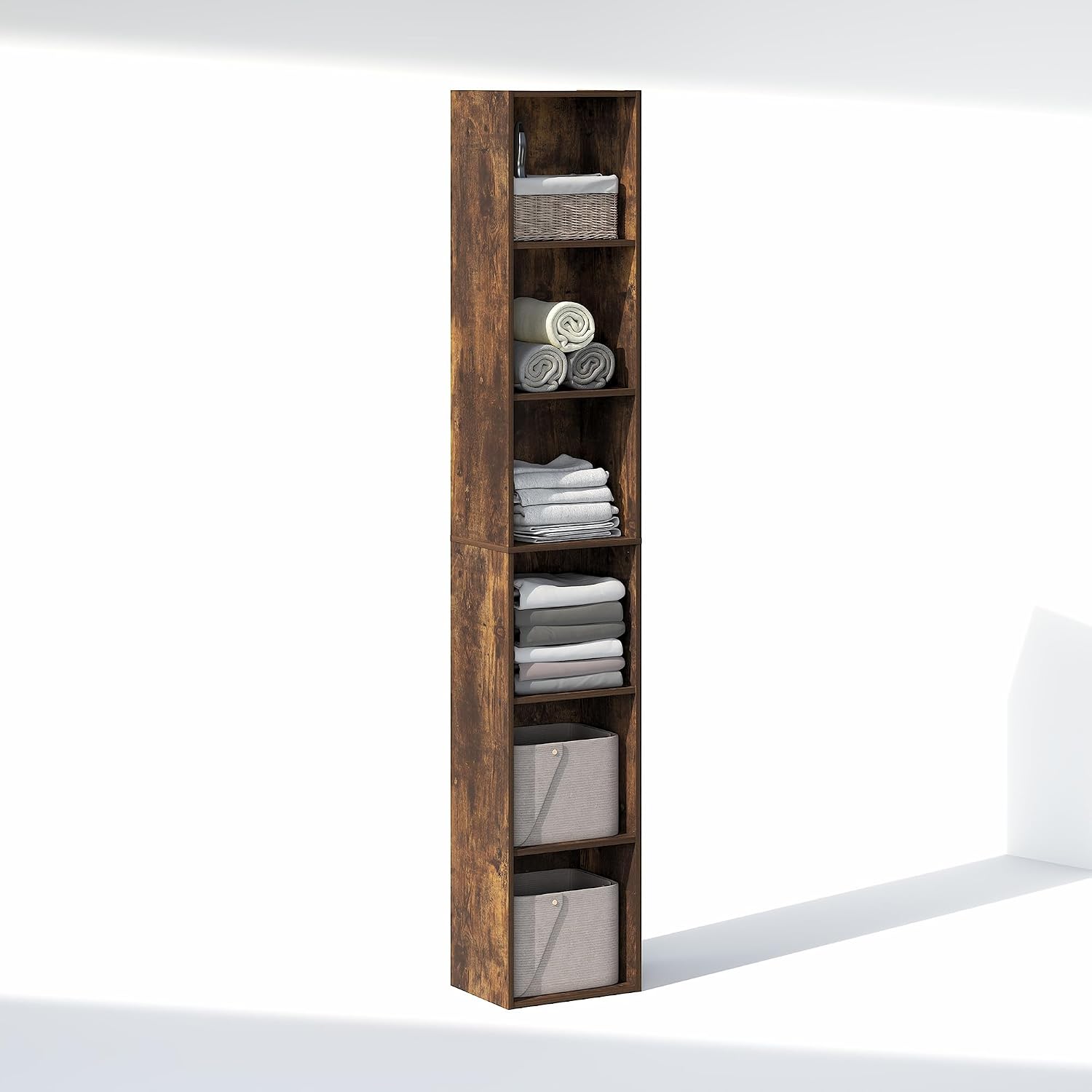 6-Tier Open Shelf Closet Organizer
