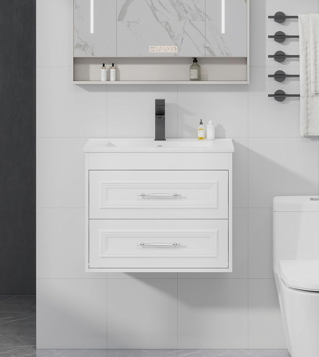 Wall Mount Sink Floating Vanity