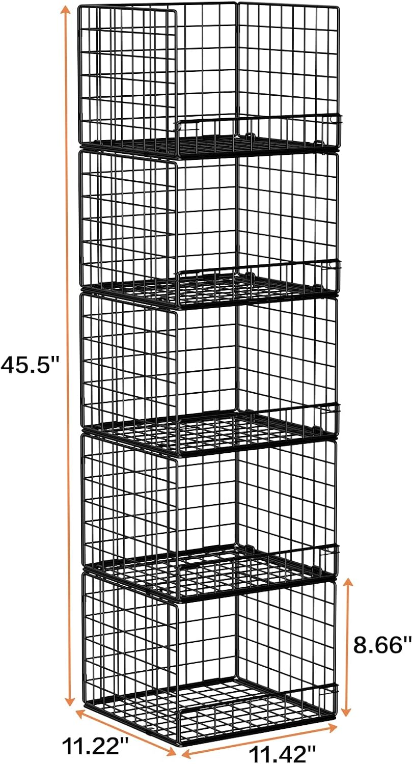 5-Tier Foldable Closet Organizer