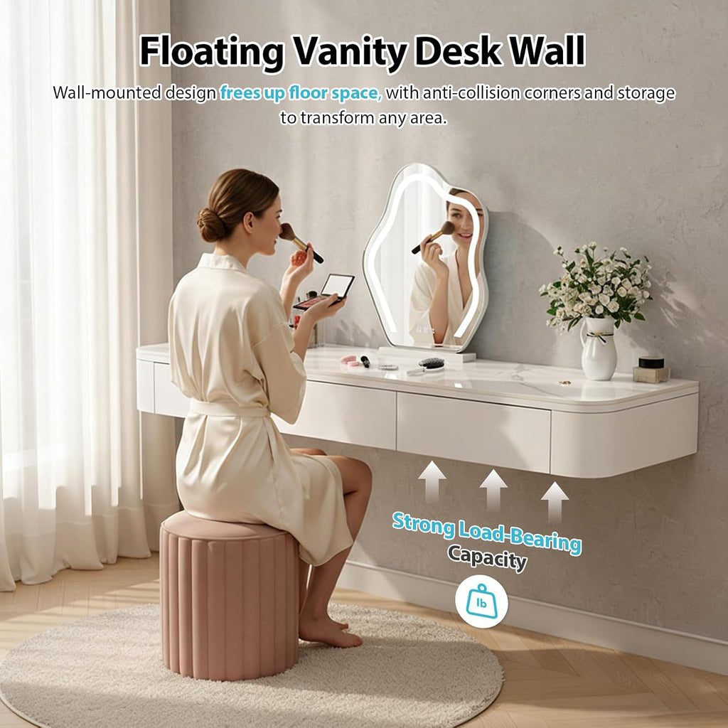 Wall Drawer Solid Wood Vanity