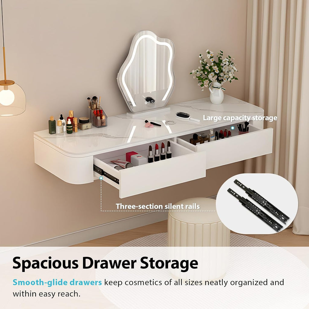 Wall Drawer Solid Wood Vanity