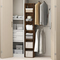 6-Tier Open Shelf Closet Organizer
