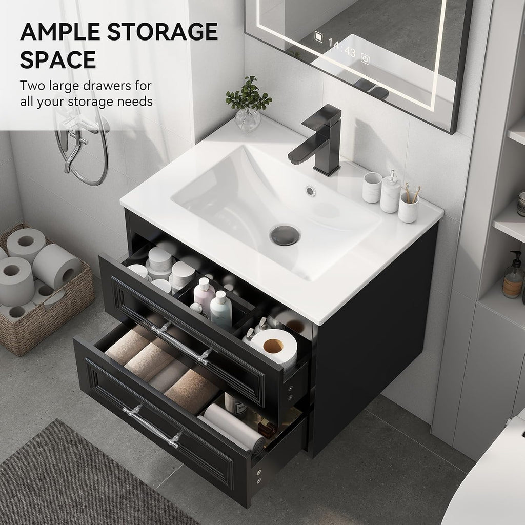 Soft Drawer Wall Floating Vanity