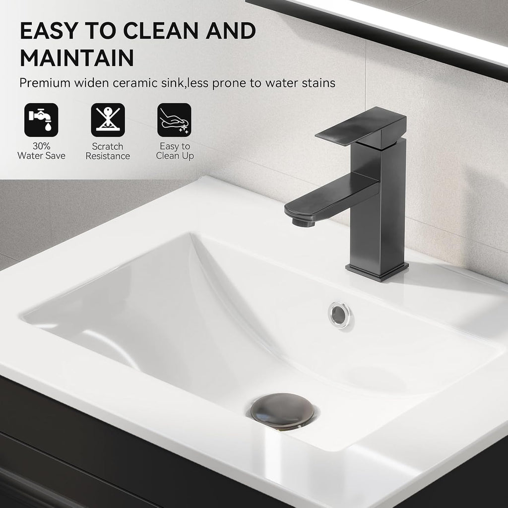 Soft Drawer Wall Floating Vanity