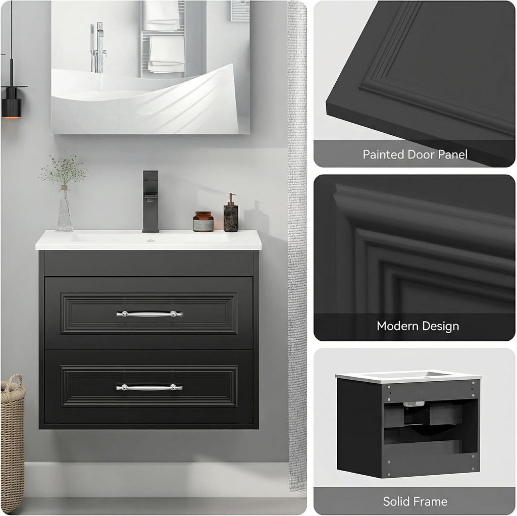 Soft Drawer Wall Floating Vanity