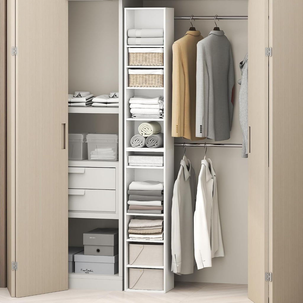 10-Tier Wide Open Closet Organizer