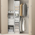 10-Tier Wide Open Closet Organizer