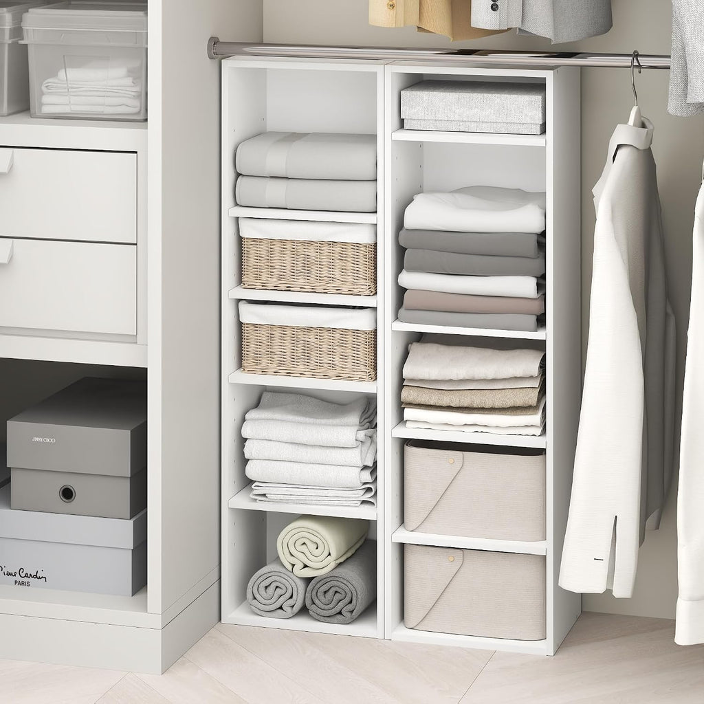 10-Tier Wide Open Closet Organizer