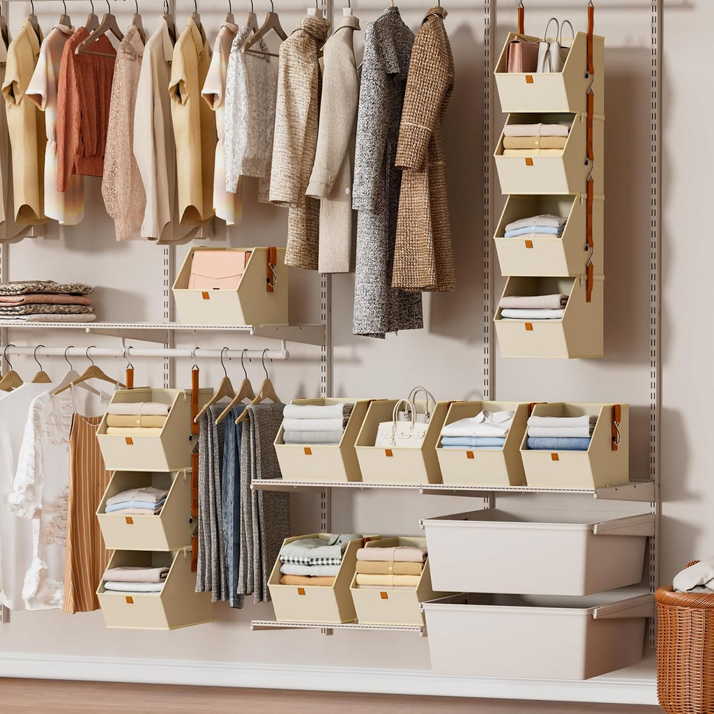 4 Tier Fabric Hanging Organizer