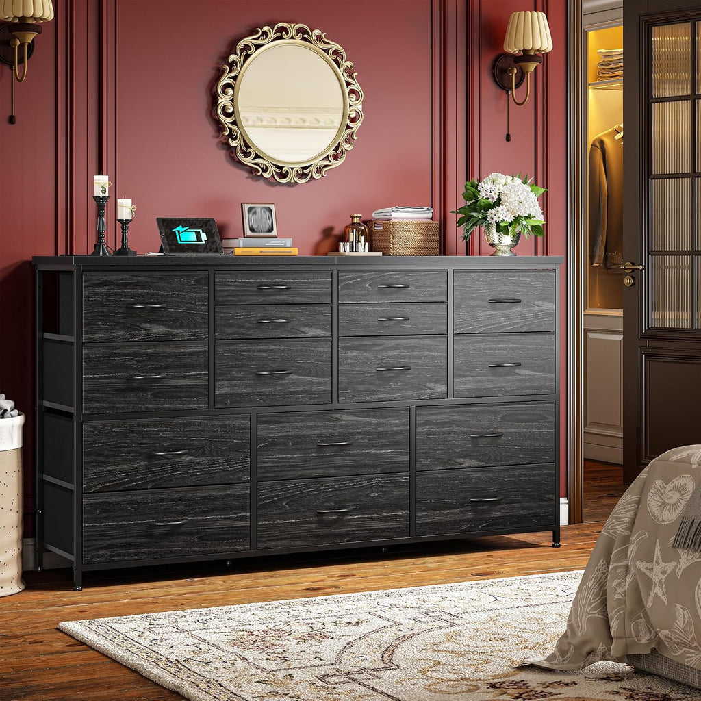 16 Drawer Charging Dresser Stand