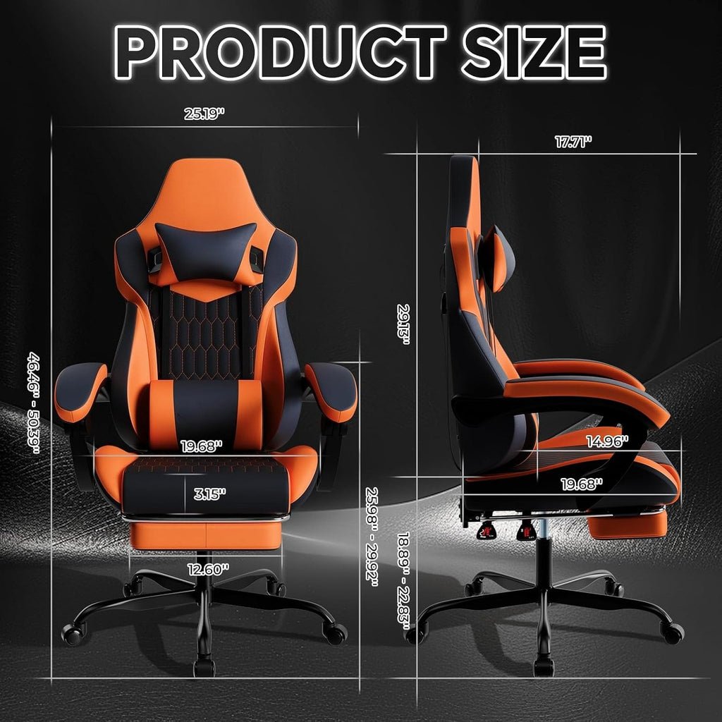 Racing PVC Ergonomic Gaming Chair