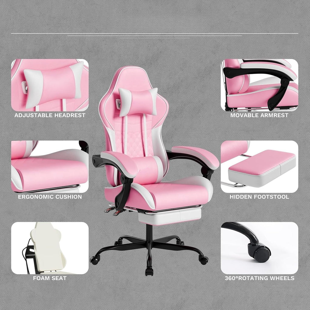 Massage Ergonomic Gaming Chair