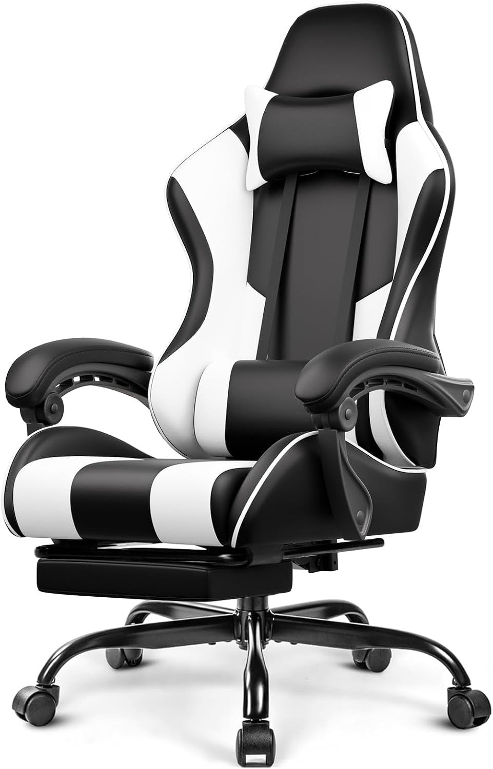 Adjustable Footrest Gaming Chair